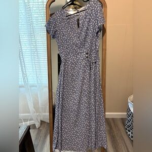 Sienna sky midi floral dress